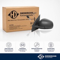 Aussenspiegel Links Diederichs 4483225 FÜR Renault Smart RÜCkspiegel Aussen