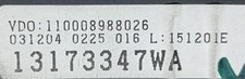 Compteur Opel COMBO