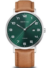 Image of Bering 18640-568 men`s Titanium Mens Watch 40mm 5ATM