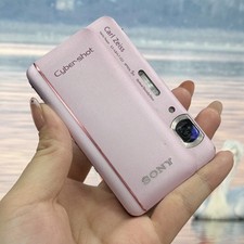 LikeNew SONY CyberShot DSC-TX66 18.2 MP Digital Camera with 5x Zoom Pink