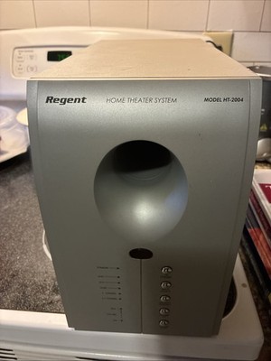 Regent HT-2004 5.1 Channel Home Theater Speaker System Wired AUX DVD Silver