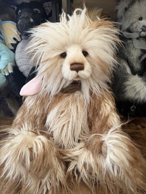 Charlie Bears RACHAEL NEU MIT ETIKETT, 2023 RTD, 23''/58CM GROSS, 5-WEGE-PLÜSCH MIT GELENK