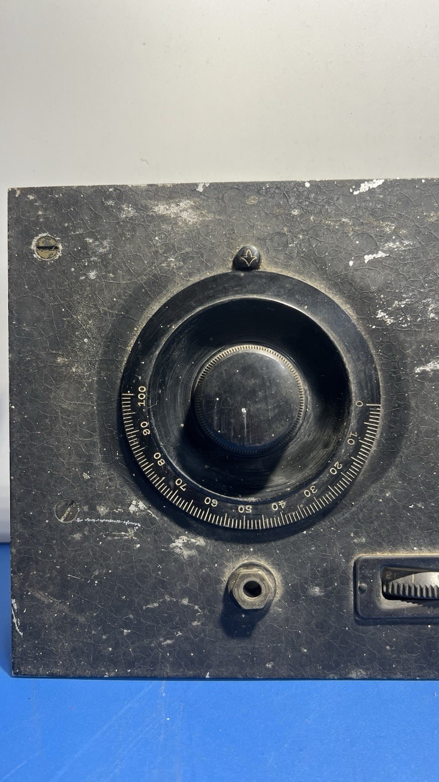 Vintage 1920s Eisemann Magneto Radio Tuning Panel — Untested, Parts/Restoration