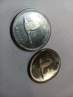2  1967 Canada Silver Dollars