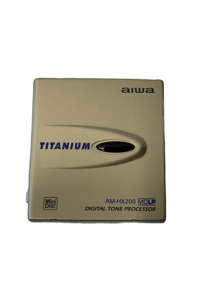 Aiwa AM-HX200 Titanium Player Compact MiniDisc Player - New - Image 3 of 4