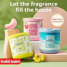 Solid Gel Air Freshener, Odour Eliminator for Home & Bathroom, Clean Linen 