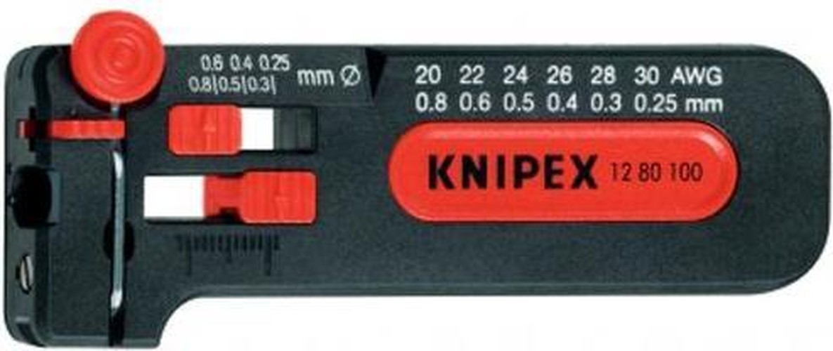 Mini spelafili KNIPEX 100 mm confezione self-service