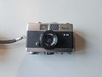 Rollei B35 35mm Sucherkamera mit Tasche