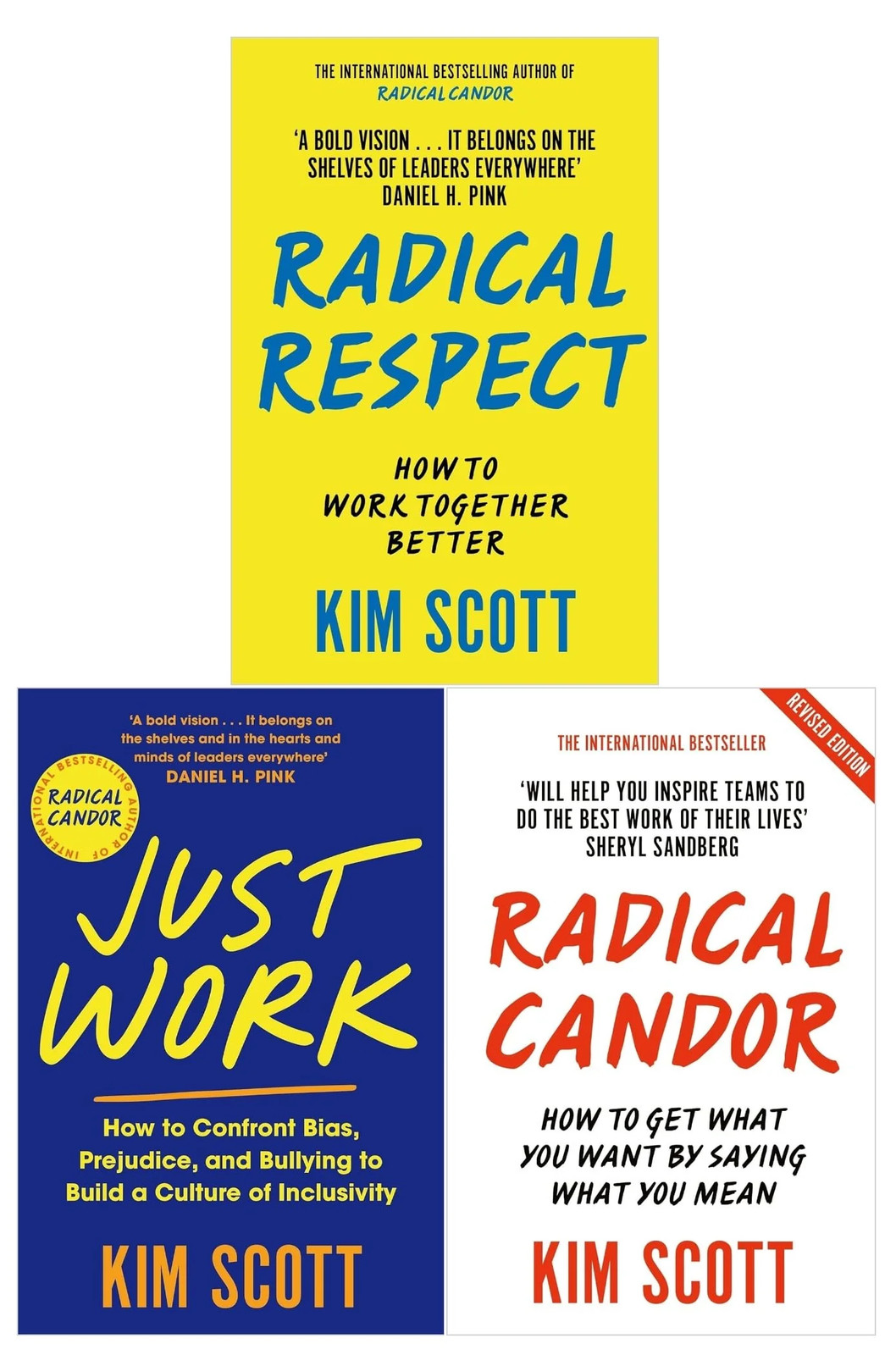 Kim Scott Collection 3 Books Set (Radical Respect, Radical Candor an | Kim Scott