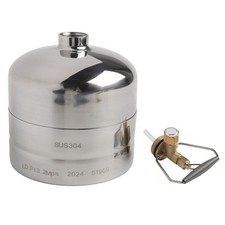 Tragbare Outdoor Gasflasche 1,35L 1,5L 2,2L 3,0L 4,0L mit Doppelventilschalter – Bild 7