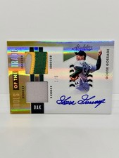 GOOSE GOSSAGE 2020 Absolute Tools Of The Trade Patch Auto 1/5 Oakland #TOT2-GG