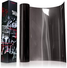Vvivid Ultimate Headlight Taillight Tint Vinyl Wrap 16 X 10ft Dark Smoke