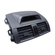 For Toyota Corolla 2009-2013 Center Dash A/C Outlet Air Vent Panel with Clock
