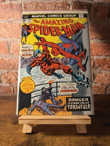 Amazing Spider-Man #134 Marvel Comic Book 1st Tarantula Punisher Cameo VF/VF+