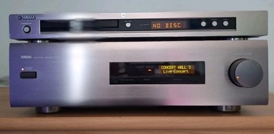 Yamaha DSP-E1000 + Yamaha DVD-S557 Digital Audio Player Titan. Guter Zustand