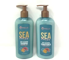 MIELLE Sea Moss Anti-Shedding Shampoo & Conditioner Set, 8 oz