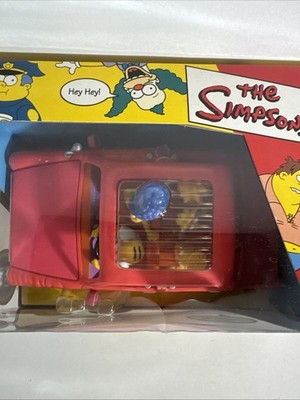 The Simpsons Playmates 2001 Talking Family Car World of