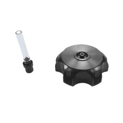 CNC Aluminum Gas Fuel Petrol Tank Cap With Breather Valve For Most Black