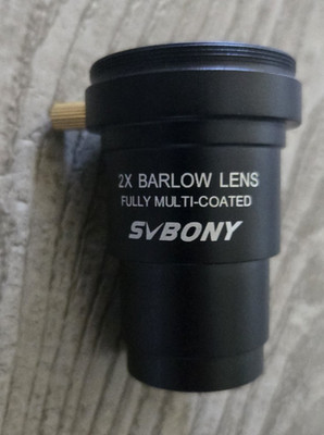 SVBONY 2X Barlow Lens Fully Multi-Coated Telescope Eyepiece F9156A