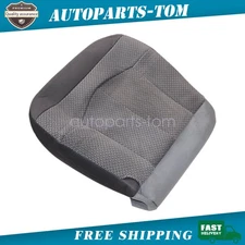 Passenger Bottom Cloth Seat Cover Gray Fits 1999-03 Ford F-150 XLT Extended-Cab