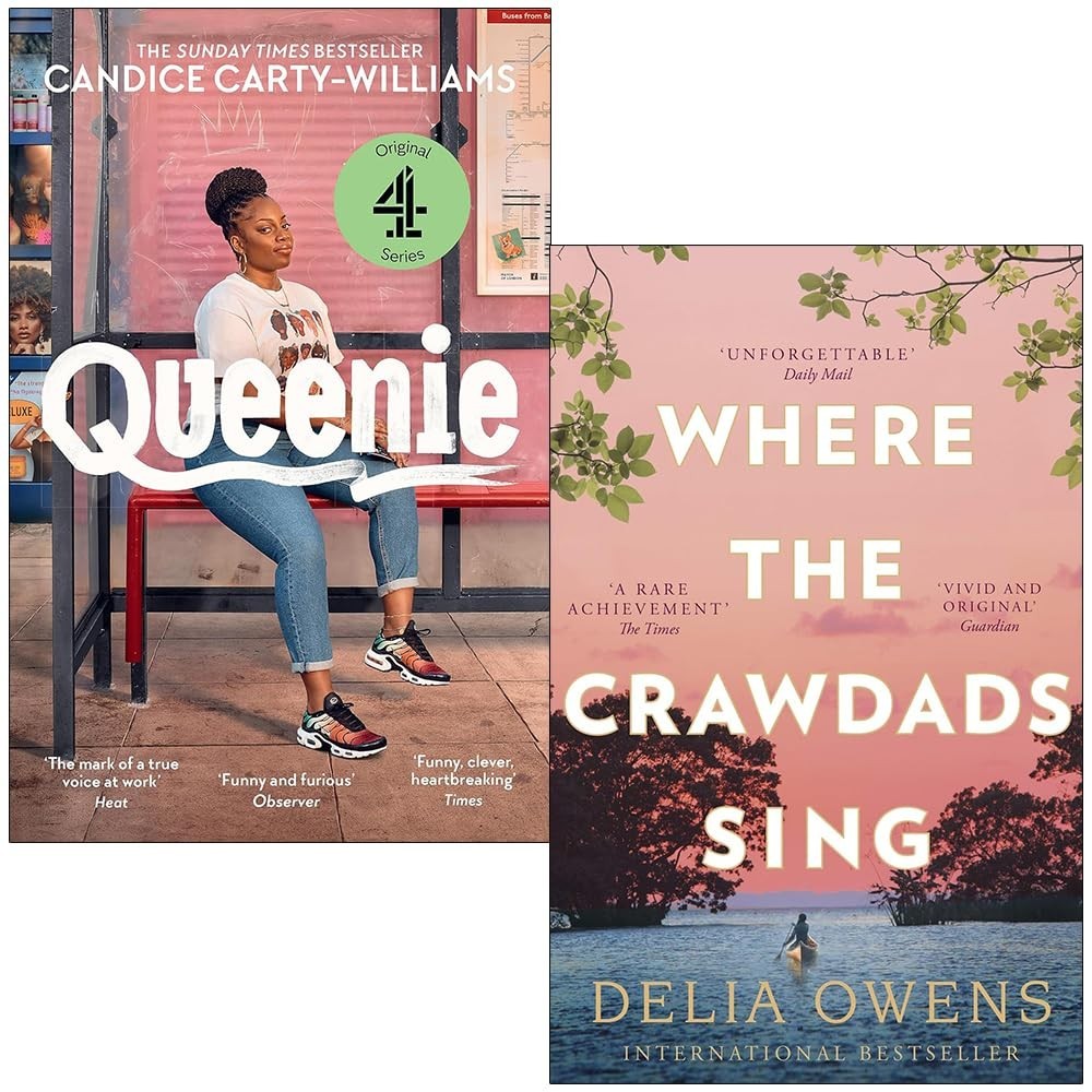 Queenie, Where the Crawdads Sing 2 Books Collection Set Fiction Paperback NEW