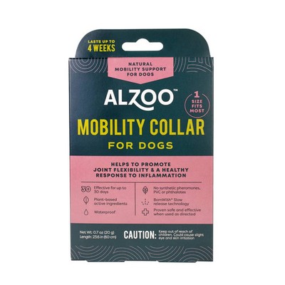 ALZOO Dog Mobility Collar   Natural Joint Support & Relief, 30-Day