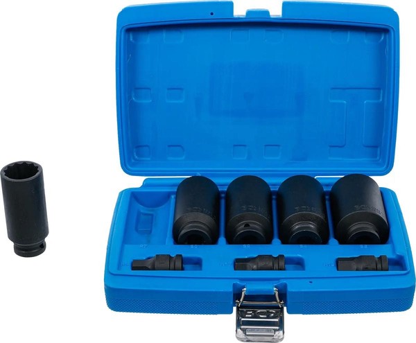 Vielzahn / HEX NüSse Antriebswellen StecknüSse 12-Kant Set Schlagschrauber Kfz-image