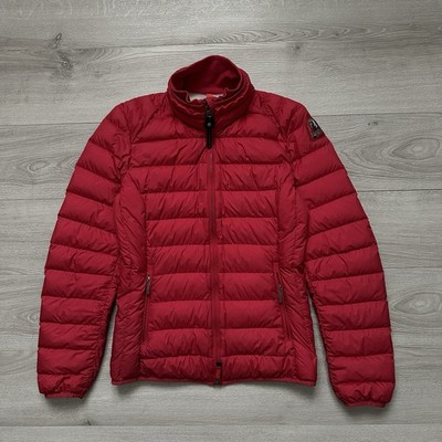 Parajumpers Geena Super Light weight Down Women s Puffer Red Jacket Size:S