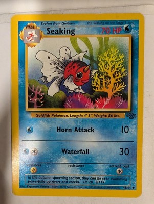 Seaking 46/64 - Jungle Set Pokemon Card