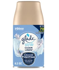 Glade Automatic Spray Refill, Air Freshener for Home and Bathroom, Clean Linen,