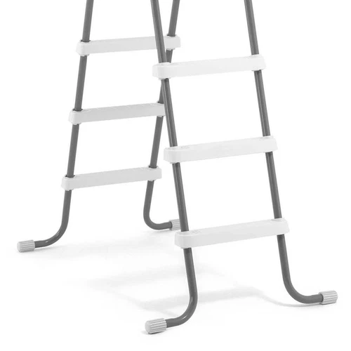 Intex Pool Ladder for 48 Inch Wall Pools & 15' Pool Debris Cover w/ Drain Holes - Picture 5 of 10