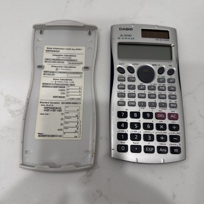 Casio Fx-115MS S-VPAM Scientific Calculator w/Case Cover- Excellent Condition!