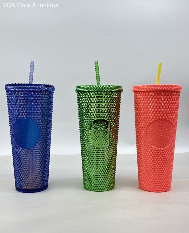 Starbucks Studded Tumbler Lot of 3 Disney World 50th Anniversary 24oz Venti