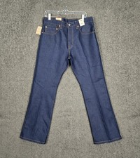 Levis Jeans Men  s 34x30 Dark Blue 517 Bootcut Jeans Original Classic NWT NEW