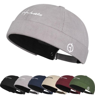 Sommer Docker Cap Quick Drying Ohne Schirm Schnelltrocknend Seemannsmütze Fis...