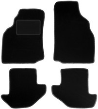Fußmatten Automatten Velours Schwarz für Ford Puma 1997-2001 4-tlg