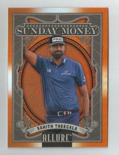 2026 Upper Deck Allure Sunday Money Sahith Theegala Orange Card # SM-9