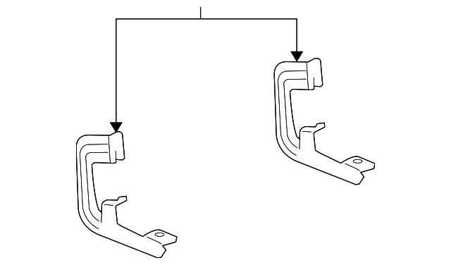 Soporte para estribo GM 22956467 genuino Foto 3 de 4