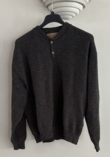 Vintage Shenandoah Men's Black multi texture Sweater Size XL