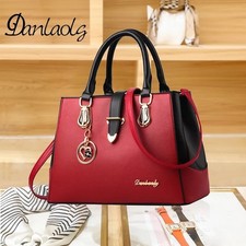 Ladies Designer Leather Bag Tote Handbag Shoulder Cross body BIG Work Messenger