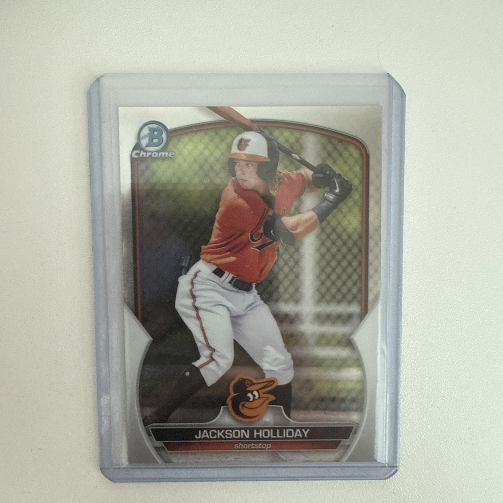 2023 Bowman Chrome Jackson Holliday #BCP-20 Orioles Prospect