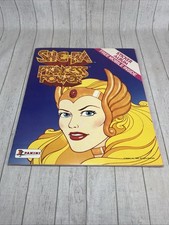 1986 Panini She-Ra Princess Of Power Sticker Album With Mobile - No Stickers