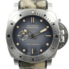 PANERAI Submersible Quarantaquatro Navy Seals PAM01518 Men's Used Watch #11020