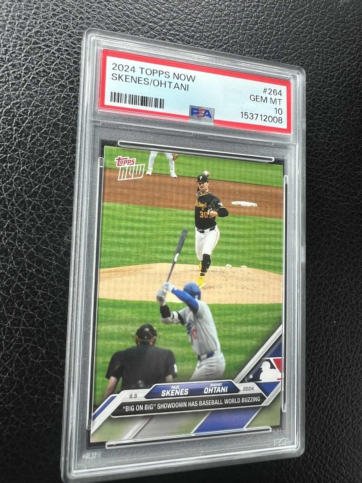 2024 Topps Now Shohei Ohtani/paul Skenes #264 PSA 10 Gem Mint 5 Available💎⚾️ view 3