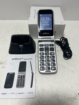 Atone G6 Flip Phone Big Numbers Excellent Condition