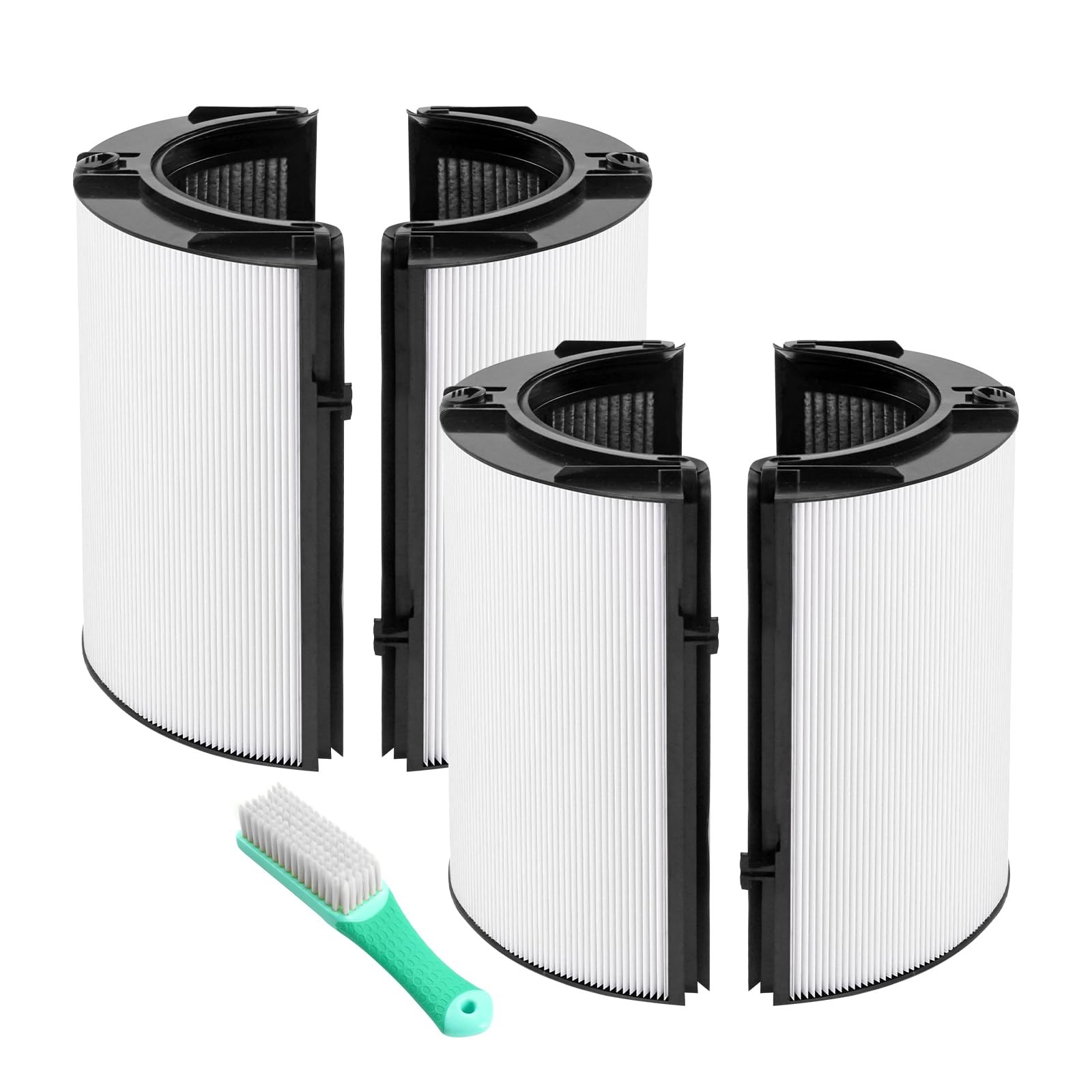 360° Combi Glass Efficient and Activated Carbon Filter Fit For Dyson TP07 HP0...