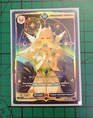 GamerSupps Vcard - Divine Chaos - Dreamer Vienna - 10 Ultra Rare - First Edition