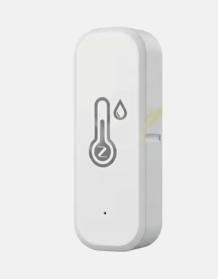 ZigBee 3.0 Temperatur Feuchtigkeitssensor Tuya/Smart Life weiß