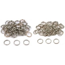 Nickel Plated Split Rings 12mm  16mm Kit 100 Pcs