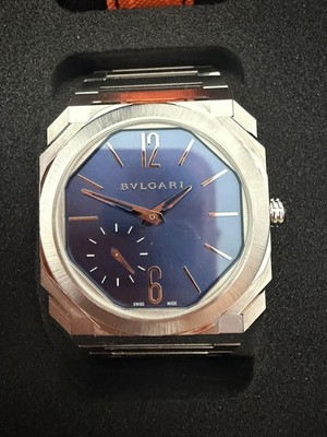 Bulgari Octo Finissimo Steel Blue dial
